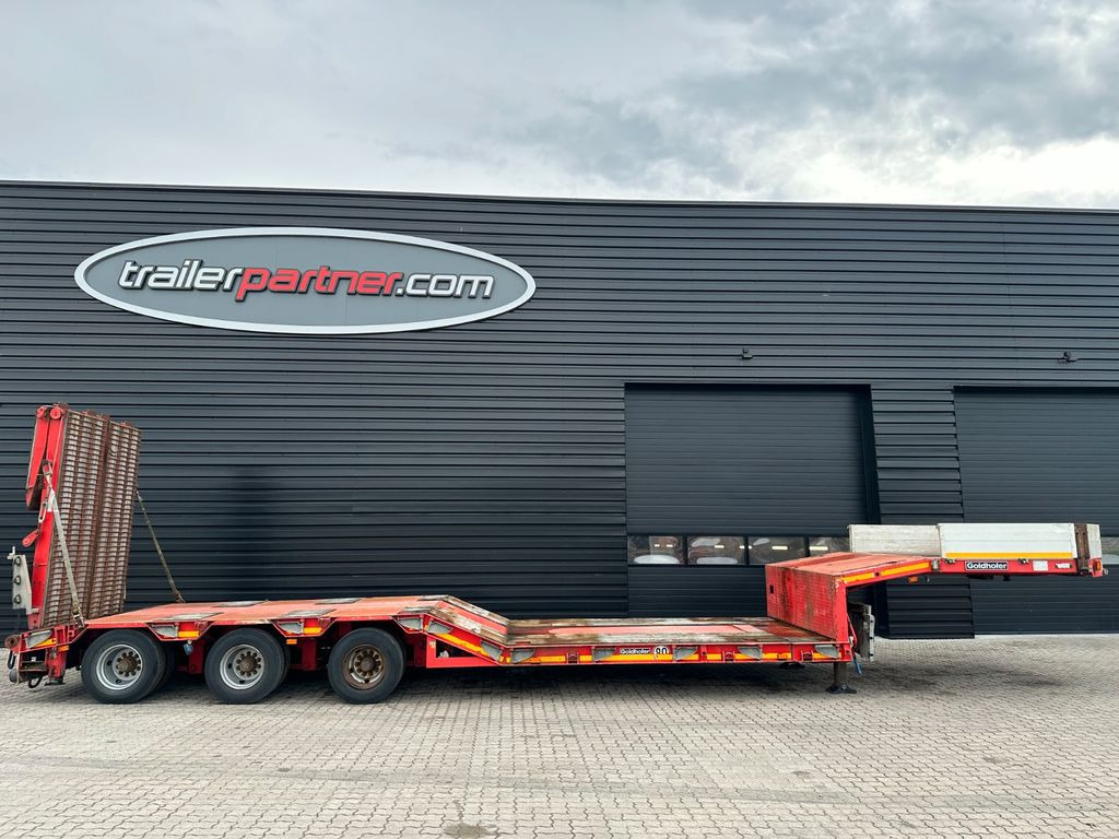 Goldhofer Tieflader /ausziehbar / Rampen - Žemo profilio platforma puspriekabė: foto 1 Goldhofer Tieflader /ausziehbar / Rampen - Žemo profilio platforma puspriekabė: foto 1