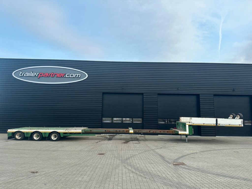 Nooteboom 3 achs. Nooteboom / 2 x ausziehbar - Žemo profilio platforma puspriekabė: foto 1 Nooteboom 3 achs. Nooteboom / 2 x ausziehbar - Žemo profilio platforma puspriekabė: foto 1