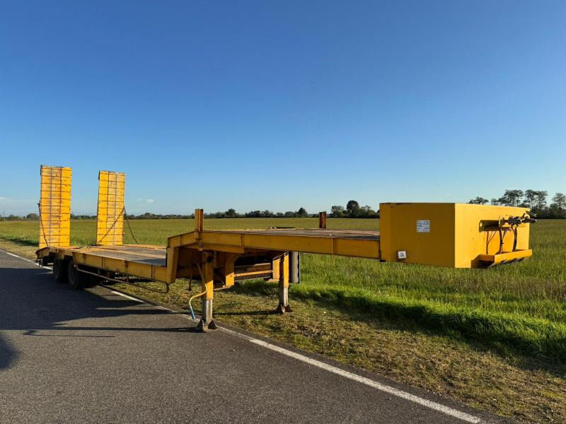 Louault SR2CA - Žemo profilio platforma puspriekabė: foto 1 Louault SR2CA - Žemo profilio platforma puspriekabė: foto 1