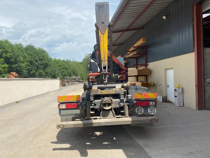 Renault Premium avec grue PALFINGER PK 18000 - Hook-lift sunkvežimis, Sunkvežimis su kranu: foto 5 Renault Premium avec grue PALFINGER PK 18000 - Hook-lift sunkvežimis, Sunkvežimis su kranu: foto 5