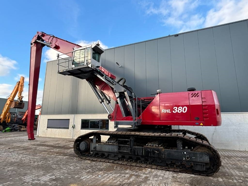 Fuchs RHL 380 -- MHL 380 on tracks - Ekskavatorius su ilga strėle: foto 4 Fuchs RHL 380 -- MHL 380 on tracks - Ekskavatorius su ilga strėle: foto 4