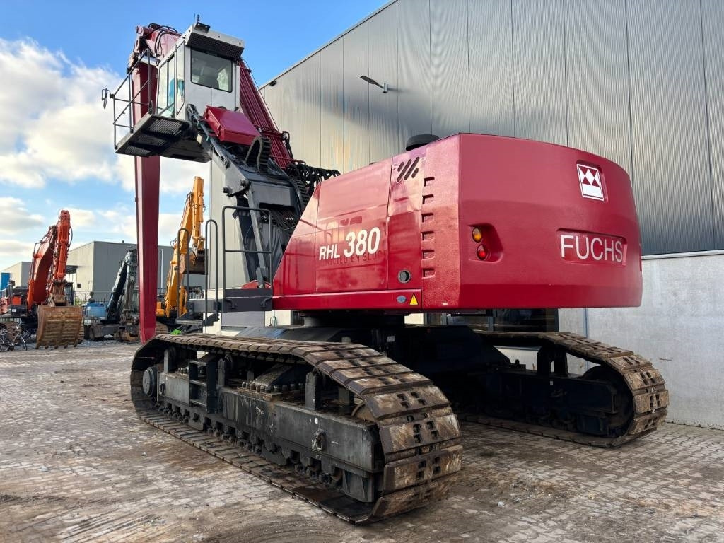 Fuchs RHL 380 -- MHL 380 on tracks - Ekskavatorius su ilga strėle: foto 5 Fuchs RHL 380 -- MHL 380 on tracks - Ekskavatorius su ilga strėle: foto 5