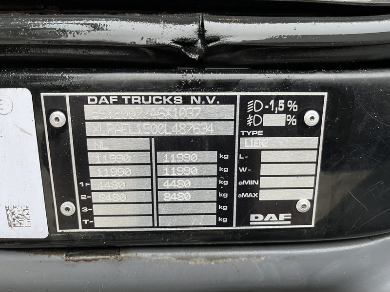DAF LF 180 FA Euro 6 / 12 Ton / 347 dkm / Box / LBW lizingą DAF LF 180 FA Euro 6 / 12 Ton / 347 dkm / Box / LBW: foto 13