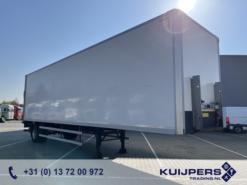 Groenewegen DRO-12-10 B City / 1 as BPW / Box / Laadklep 2000 kg - Furgonas puspriekabė: foto 1 Groenewegen DRO-12-10 B City / 1 as BPW / Box / Laadklep 2000 kg - Furgonas puspriekabė: foto 1