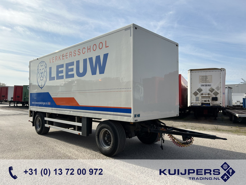 Jumbo MV 200.5 / Box / BPW Drum / Schamelwagen - Molen aanhanger - Furgonas priekaba: foto 1 Jumbo MV 200.5 / Box / BPW Drum / Schamelwagen - Molen aanhanger - Furgonas priekaba: foto 1