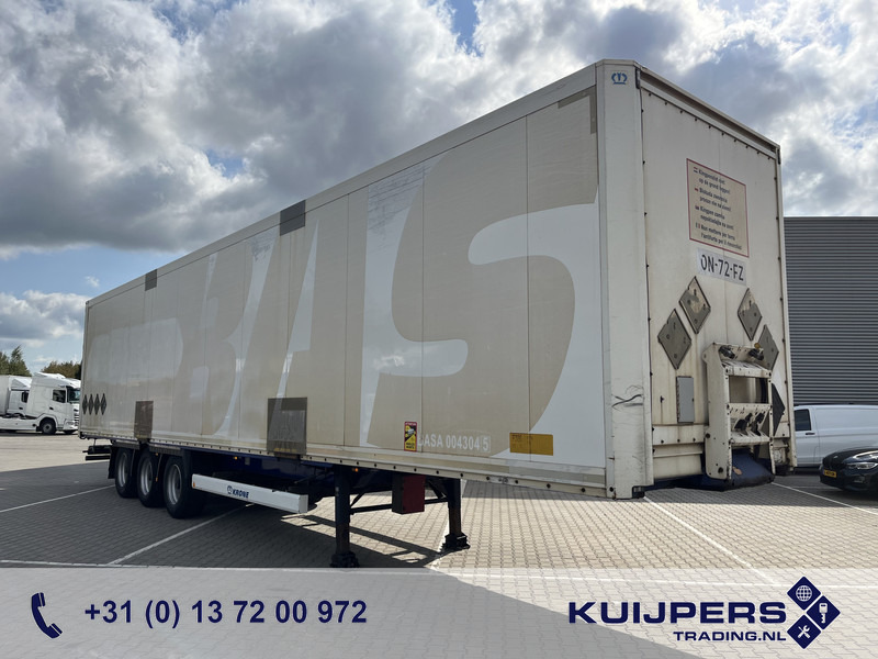 Krone DryLiner / Box / Huckepack / BPW Drum / APK TUV 04-26 - Furgonas puspriekabė: foto 1 Krone DryLiner / Box / Huckepack / BPW Drum / APK TUV 04-26 - Furgonas puspriekabė: foto 1
