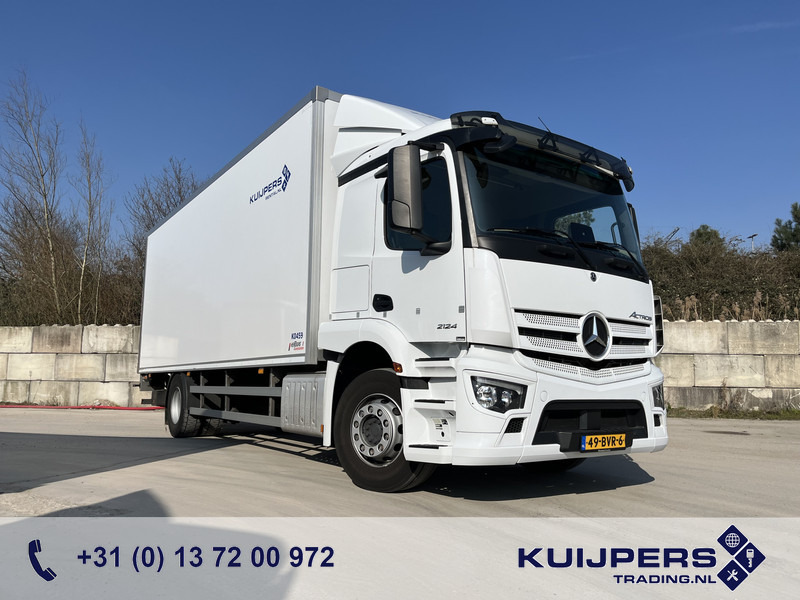 Mercedes-Benz Actros 2124 / 2023 / 18 Ton / 76 dkm / Box / Laadklep - Furgonas sunkvežimis: foto 1 Mercedes-Benz Actros 2124 / 2023 / 18 Ton / 76 dkm / Box / Laadklep - Furgonas sunkvežimis: foto 1