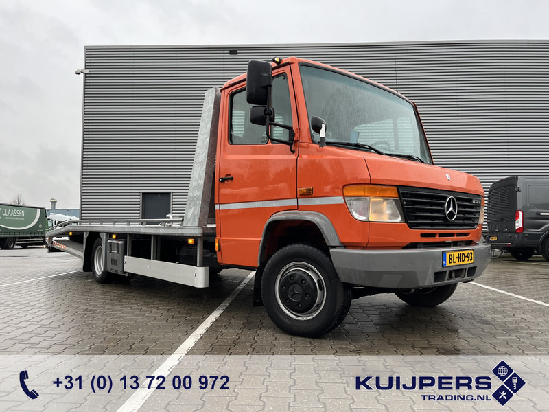 Mercedes-Benz Vario 612 D / Car - Machine Transporter 570 cm / Winch / Ramps / NL Truck - Autovežis sunkvežimis: foto 1 Mercedes-Benz Vario 612 D / Car - Machine Transporter 570 cm / Winch / Ramps / NL Truck - Autovežis sunkvežimis: foto 1