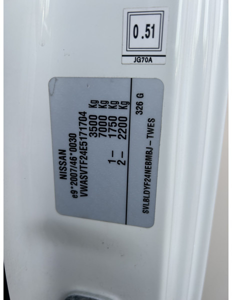 Furgonas šaldytuvas Nissan Cabstar NT400 / Duo Temp Frigo -30 gr / 146 dkm / Blad - Blad / APK TUV 03-26: foto 13