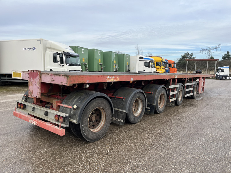 Nooteboom OVB-90-05 / 5 axle 12 Ton Hydraulic / BPW Drum / Ballast Trailer - Platforminė/ Bortinė puspriekabė: foto 2 Nooteboom OVB-90-05 / 5 axle 12 Ton Hydraulic / BPW Drum / Ballast Trailer - Platforminė/ Bortinė puspriekabė: foto 2