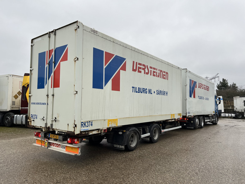 Scania R410 Highline / BDF Box + Wecon AWZ 218 / BDF Box / 448 dkm / NL Truck + Trailer - Konteineris-vežimus/ Sukeisti kūną sunkvežimis: foto 2 Scania R410 Highline / BDF Box + Wecon AWZ 218 / BDF Box / 448 dkm / NL Truck + Trailer - Konteineris-vežimus/ Sukeisti kūną sunkvežimis: foto 2