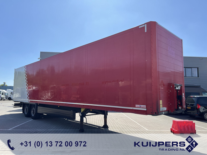 Schmitz Cargobull SCB S2 / Box Trailer / 2 axle Disk / NL Trailer - Furgonas puspriekabė: foto 1 Schmitz Cargobull SCB S2 / Box Trailer / 2 axle Disk / NL Trailer - Furgonas puspriekabė: foto 1