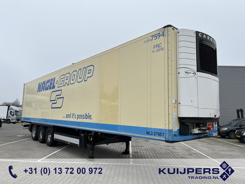 Schmitz Cargobull SCB S3B / Carrier Vector 1950 / BPW Drum / Frigo Box / NL Trailer - Refrižeratorius puspriekabė: foto 1 Schmitz Cargobull SCB S3B / Carrier Vector 1950 / BPW Drum / Frigo Box / NL Trailer - Refrižeratorius puspriekabė: foto 1