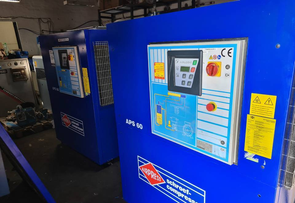 Kompresor śrubowy AIRPRESS APS 60, 45 kw - Oro kompresorius: foto 4 Kompresor śrubowy AIRPRESS APS 60, 45 kw - Oro kompresorius: foto 4