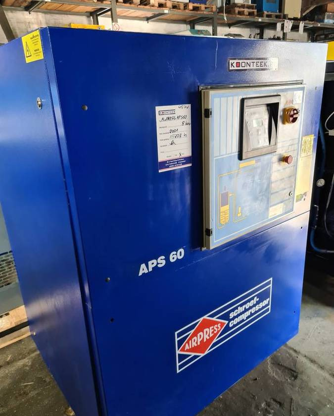Kompresor śrubowy AIRPRESS APS 60, 45 kw - Oro kompresorius: foto 3 Kompresor śrubowy AIRPRESS APS 60, 45 kw - Oro kompresorius: foto 3