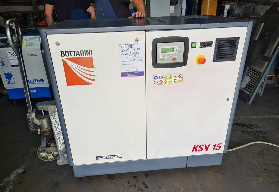 Kompresor śrubowy BOTTARINI KSV 15, 15 kw, 2015r - Oro kompresorius: foto 4 Kompresor śrubowy BOTTARINI KSV 15, 15 kw, 2015r - Oro kompresorius: foto 4