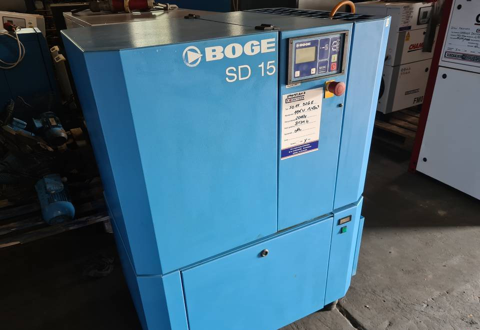 Kompresor śrubowy Boge SD 15, 11 kw - Oro kompresorius: foto 3 Kompresor śrubowy Boge SD 15, 11 kw - Oro kompresorius: foto 3