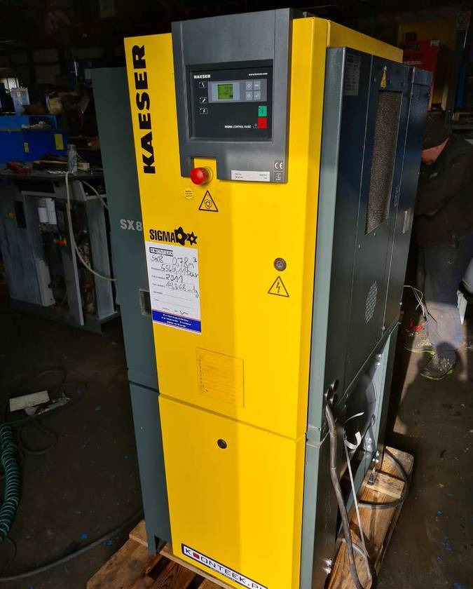Kompresor śrubowy KAESER Aircenter SX8 5,5 kw - Oro kompresorius: foto 2 Kompresor śrubowy KAESER Aircenter SX8 5,5 kw - Oro kompresorius: foto 2
