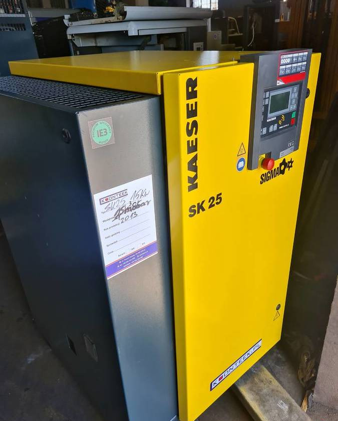 Kompresor śrubowy KAESER SK 25 15 kw - Oro kompresorius: foto 4 Kompresor śrubowy KAESER SK 25 15 kw - Oro kompresorius: foto 4