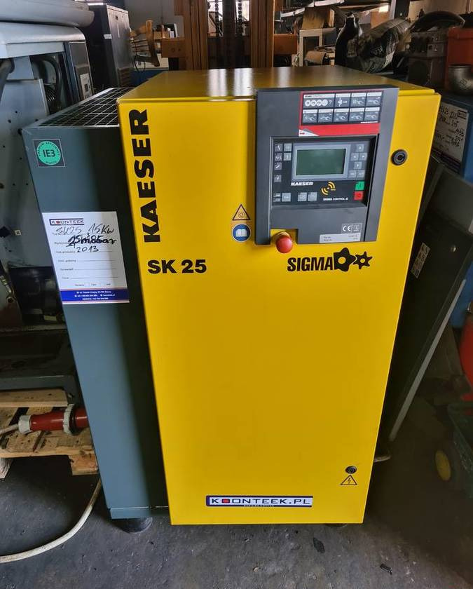 Kompresor śrubowy KAESER SK 25 15 kw - Oro kompresorius: foto 2 Kompresor śrubowy KAESER SK 25 15 kw - Oro kompresorius: foto 2