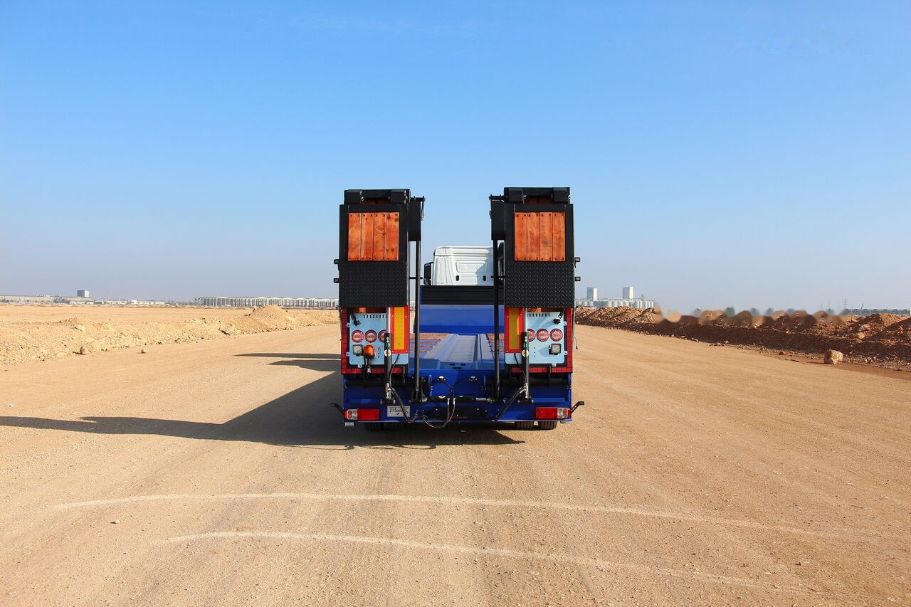 Nauja Žemo profilio platforma puspriekabė GVN Trailer 4 AXLE LOWBED: foto 8