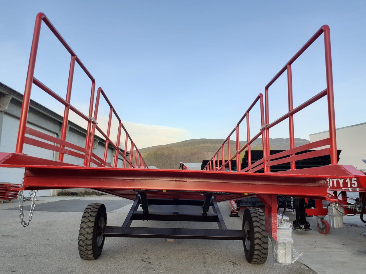Nauja Krovos rampa AZ RAMP-EASY XL-10-RL . Mobil Loading Ramp  WIDE With Level Off, 10 t Capacity: foto 6