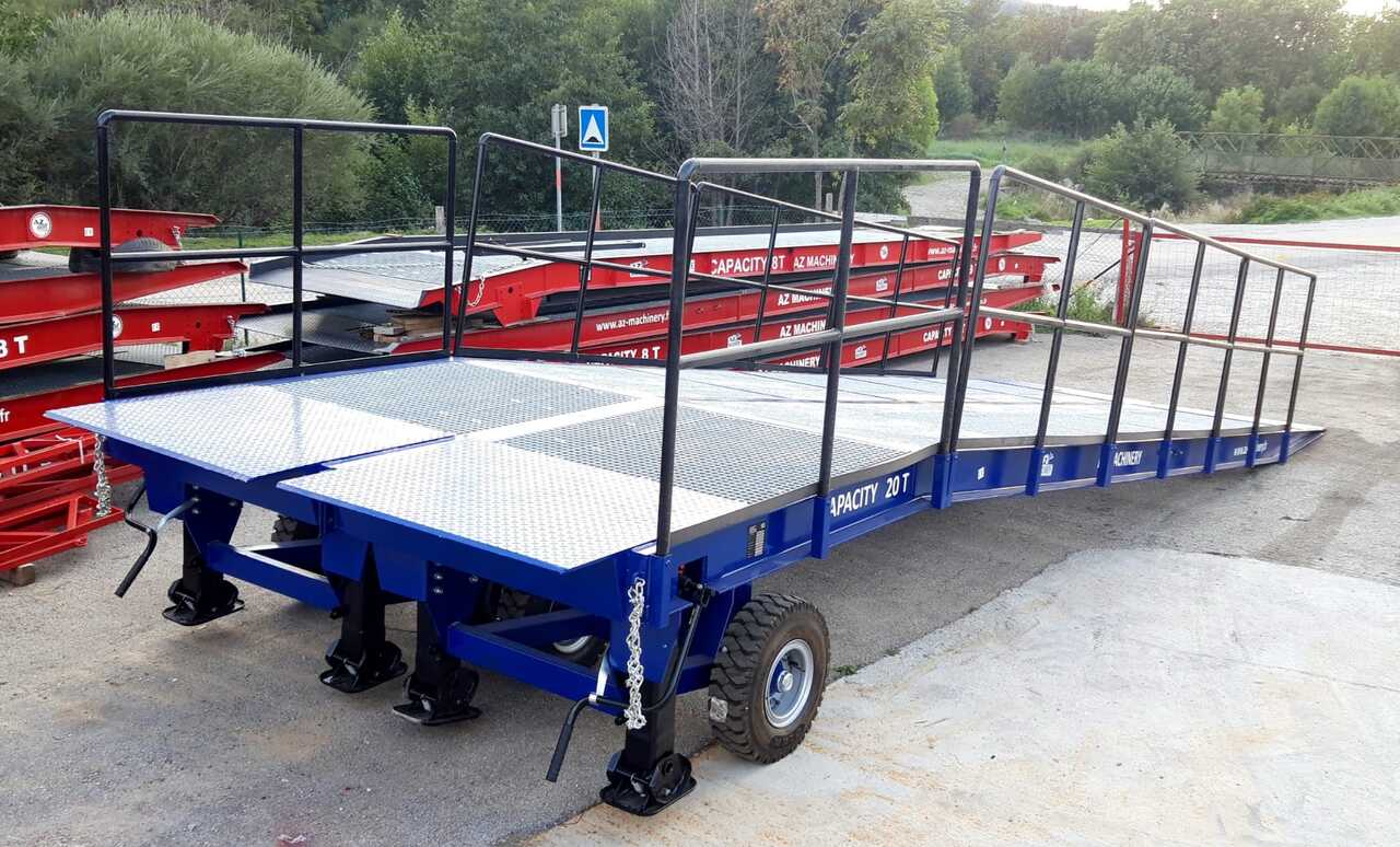 AZ RAMP KING VERSION, BIG FOOT 15 T mobile loading ramp - Krovos rampa: foto 3 AZ RAMP KING VERSION, BIG FOOT 15 T mobile loading ramp - Krovos rampa: foto 3