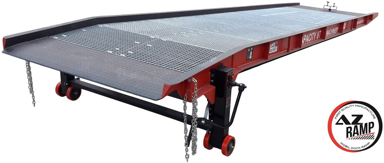 AZ RAMP-PRIME PRIME WLO + 8 . Industrial Mobil Loading Ramp - Krovos rampa: foto 1 AZ RAMP-PRIME PRIME WLO + 8 . Industrial Mobil Loading Ramp - Krovos rampa: foto 1