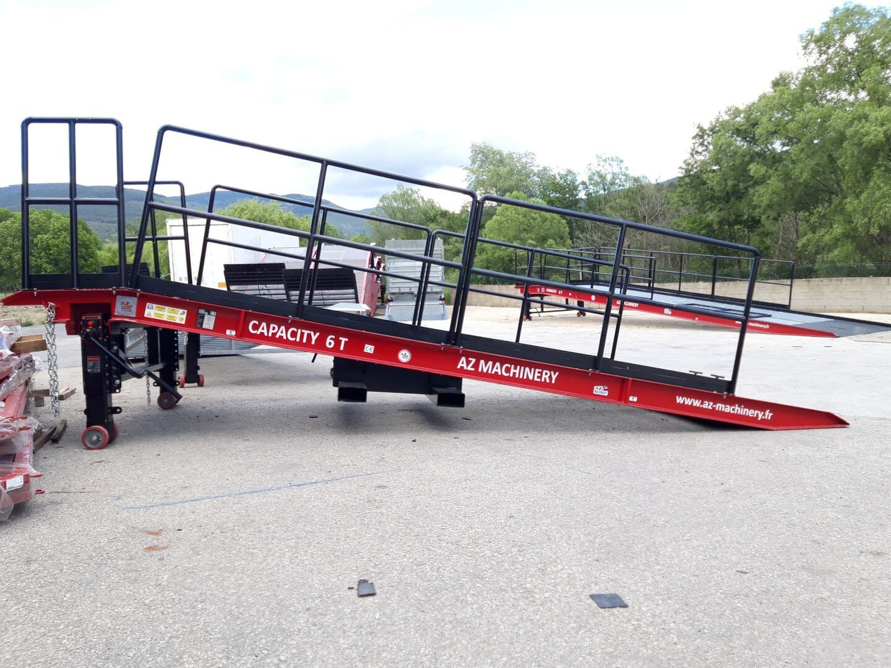 AZ RAMP-PRIME XS-6 . Industrial Mobil Loading Ramp - Krovos rampa: foto 4 AZ RAMP-PRIME XS-6 . Industrial Mobil Loading Ramp - Krovos rampa: foto 4