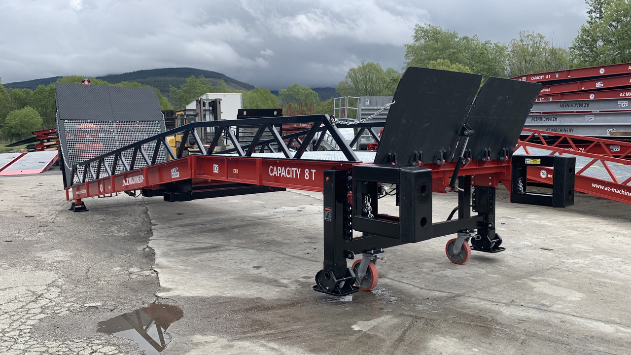 AZ RAMP STAR- 8T mobile loading ramp - Krovos rampa: foto 2 AZ RAMP STAR- 8T mobile loading ramp - Krovos rampa: foto 2