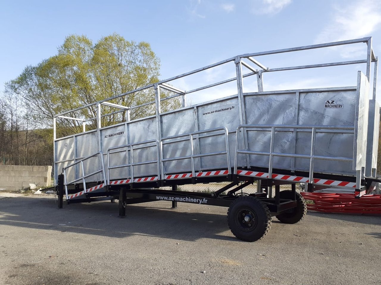 AZ RAMP TOP AGRI mobile loading ramp - Krovos rampa: foto 1 AZ RAMP TOP AGRI mobile loading ramp - Krovos rampa: foto 1
