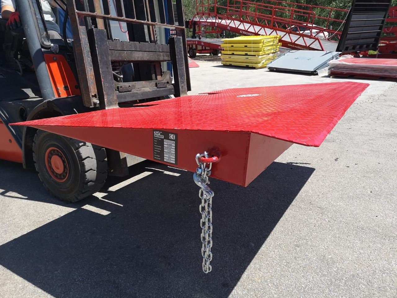 Compact Container access ramp . AZ RAMP - HCRN-06. 6 000 Kg - Krovos rampa: foto 4 Compact Container access ramp . AZ RAMP - HCRN-06. 6 000 Kg - Krovos rampa: foto 4