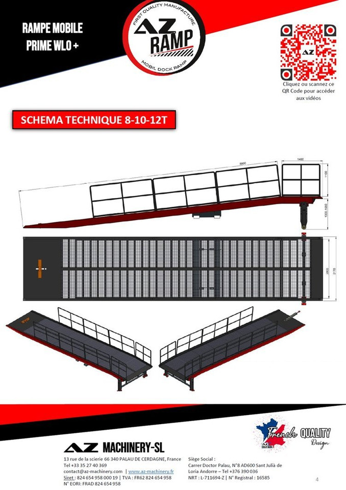 **RENTAL 12-24-36 Month** AZ RAMP-PRIME PRIME WLO + 8 . Industrial Mobil Loading Ramp - Krovos rampa: foto 5 **RENTAL 12-24-36 Month** AZ RAMP-PRIME PRIME WLO + 8 . Industrial Mobil Loading Ramp - Krovos rampa: foto 5