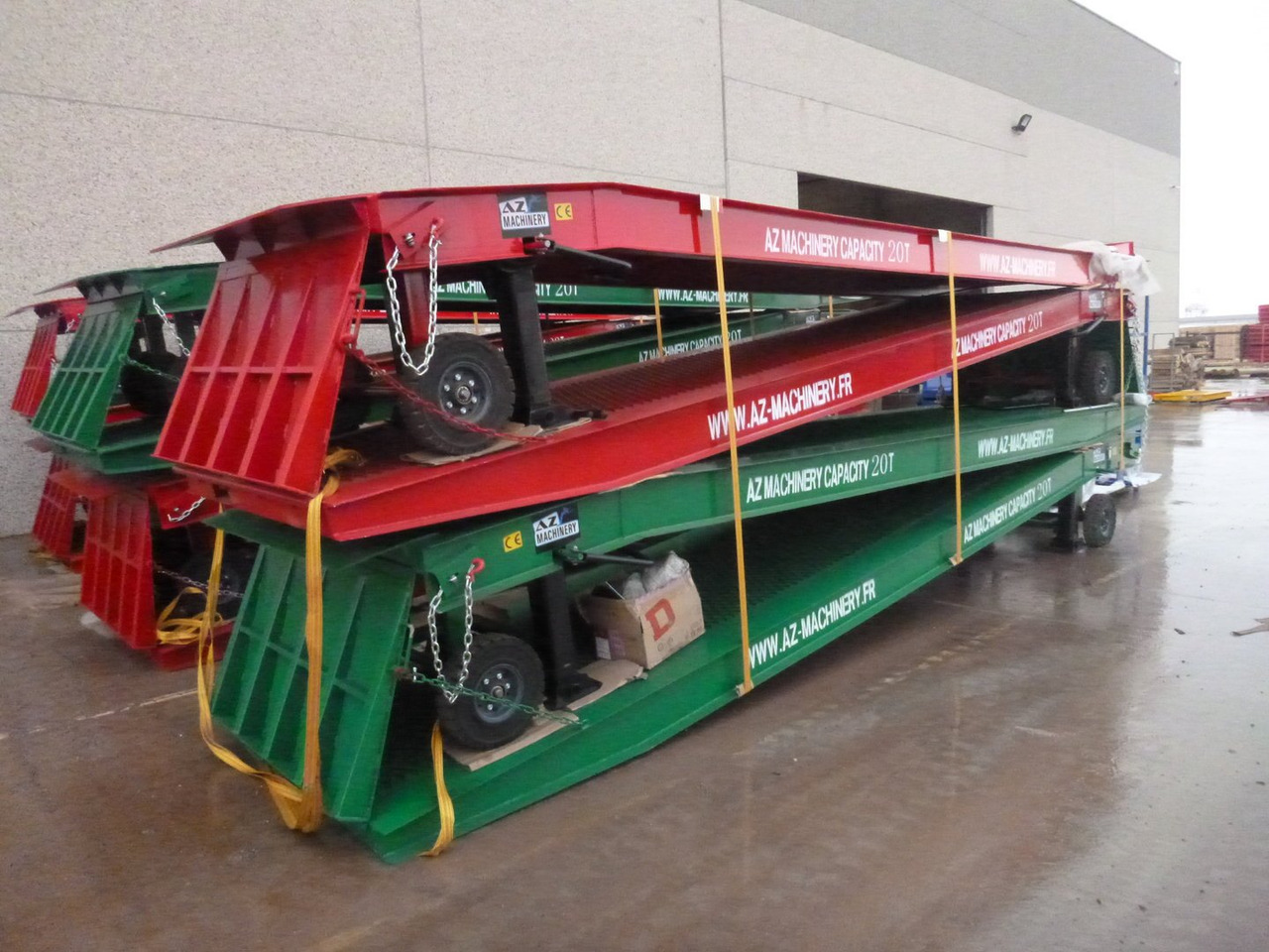 **RENTAL** Large Mobile dock ramp, uncouplable AZ RAMP - KING VERSION, BIG FOOT LLO 20 T - Krovos rampa: foto 4 **RENTAL** Large Mobile dock ramp, uncouplable AZ RAMP - KING VERSION, BIG FOOT LLO 20 T - Krovos rampa: foto 4