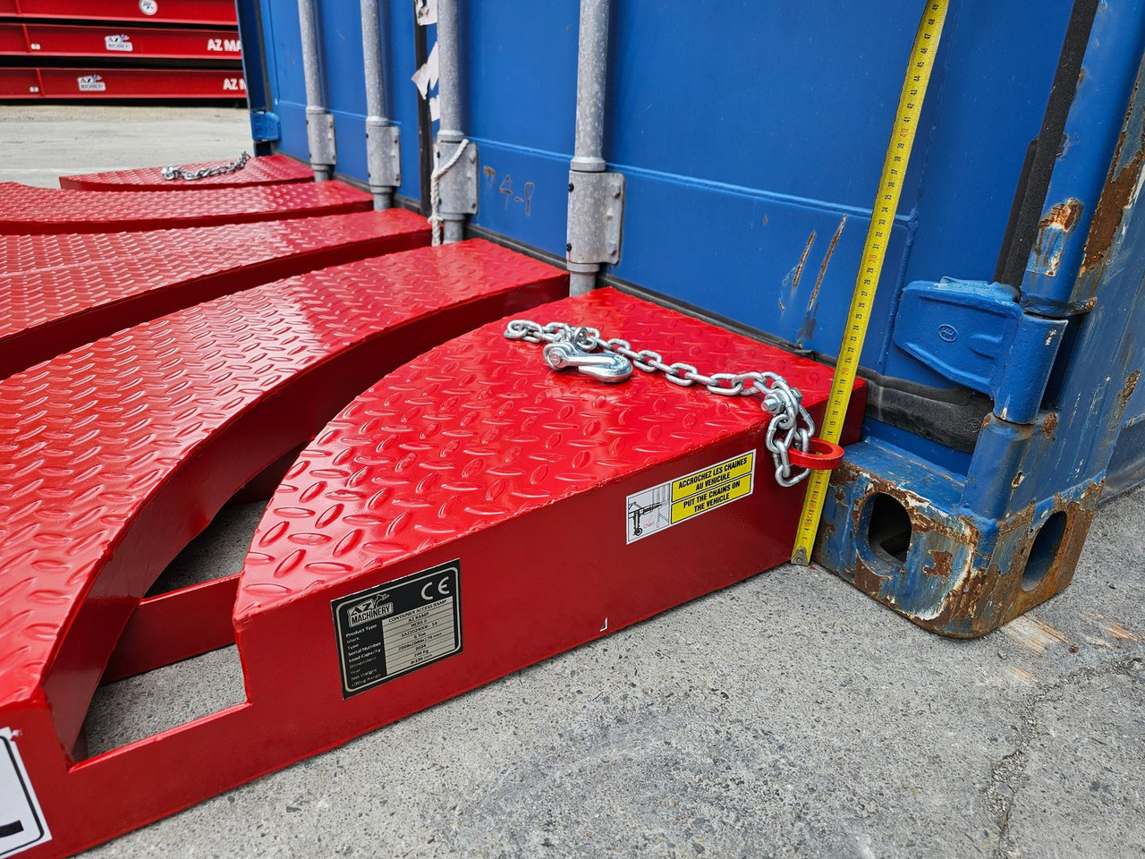 Krovos rampa container loading ramp.AZ RAMP - Type: HCRS-08: foto 7