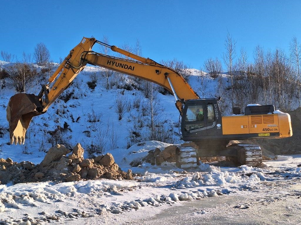 Hyundai Robex 450 LC-7 A - Vikšrinis ekskavatorius: foto 3 Hyundai Robex 450 LC-7 A - Vikšrinis ekskavatorius: foto 3