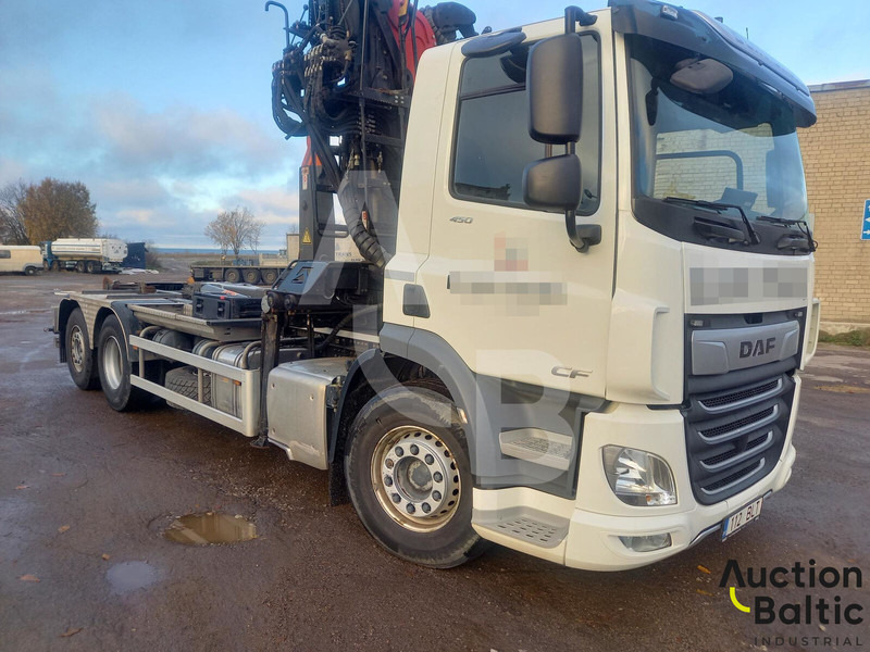 DAF CF 450 FAR - Hook-lift sunkvežimis, Sunkvežimis su kranu: foto 2 DAF CF 450 FAR - Hook-lift sunkvežimis, Sunkvežimis su kranu: foto 2