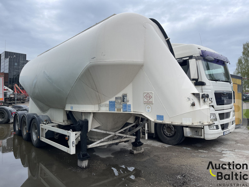 Feldbinder EUT 35.3 - Tentinė puspriekabė: foto 2 Feldbinder EUT 35.3 - Tentinė puspriekabė: foto 2