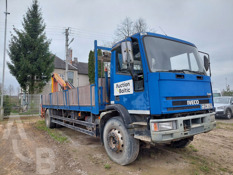 Iveco 180E18 - Platforminis/ Bortinis sunkvežimis, Sunkvežimis su kranu: foto 1 Iveco 180E18 - Platforminis/ Bortinis sunkvežimis, Sunkvežimis su kranu: foto 1