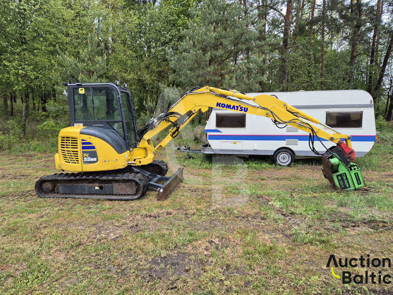 Komatsu PC55MR-5E0 - Mini ekskavatorius: foto 1 Komatsu PC55MR-5E0 - Mini ekskavatorius: foto 1