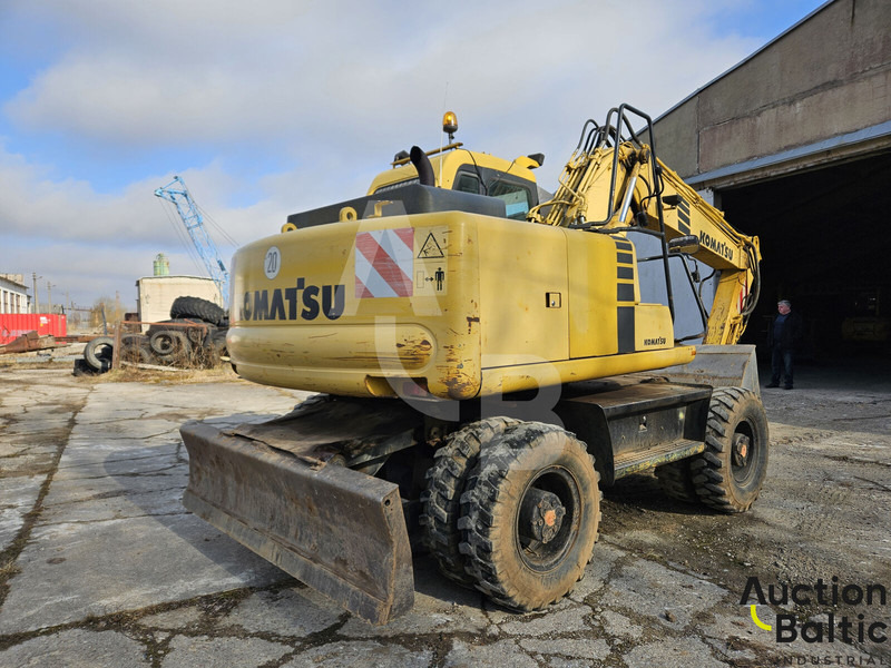 Komatsu PW130ES-6K - Ratinis ekskavatorius: foto 3 Komatsu PW130ES-6K - Ratinis ekskavatorius: foto 3