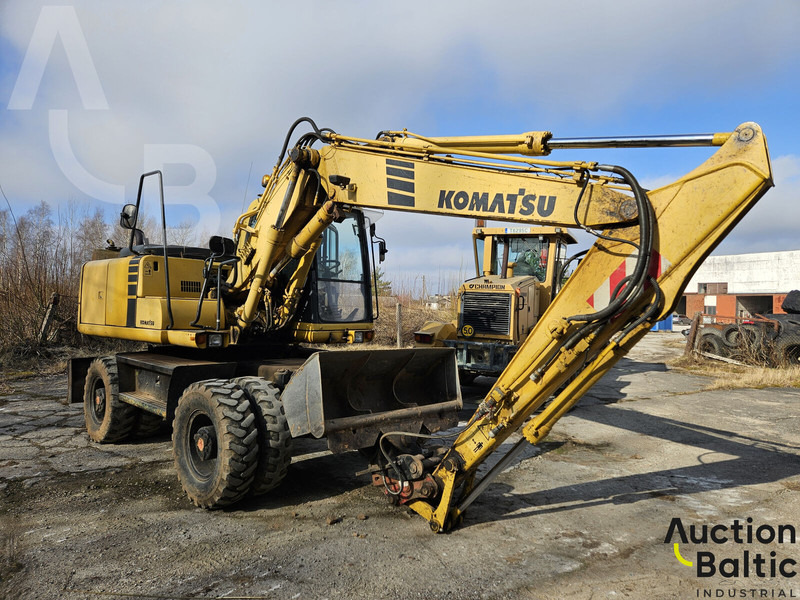 Komatsu PW130ES-6K - Ratinis ekskavatorius: foto 2 Komatsu PW130ES-6K - Ratinis ekskavatorius: foto 2