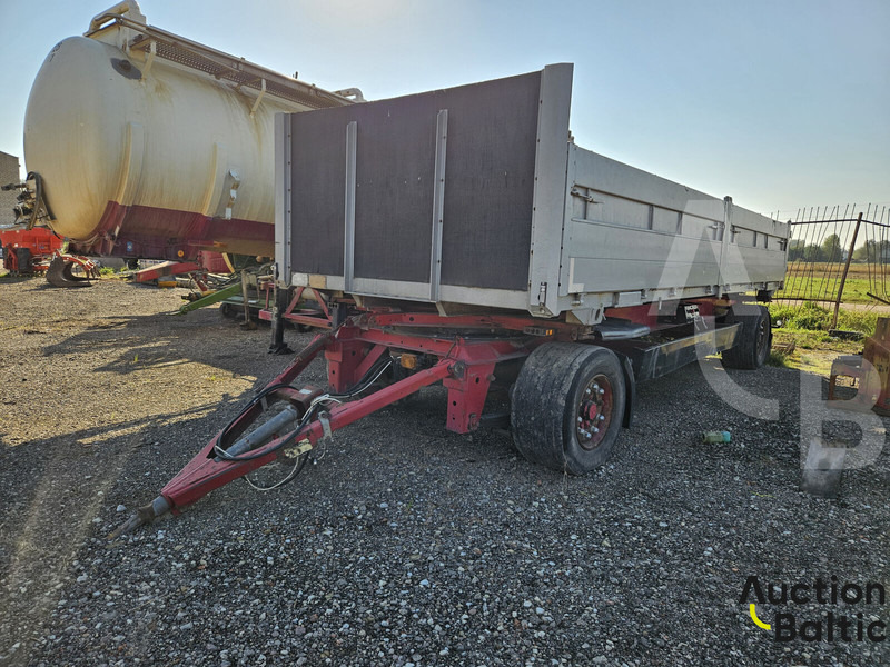 Krone AZ - Platforminė/ Bortinė priekaba: foto 1 Krone AZ - Platforminė/ Bortinė priekaba: foto 1
