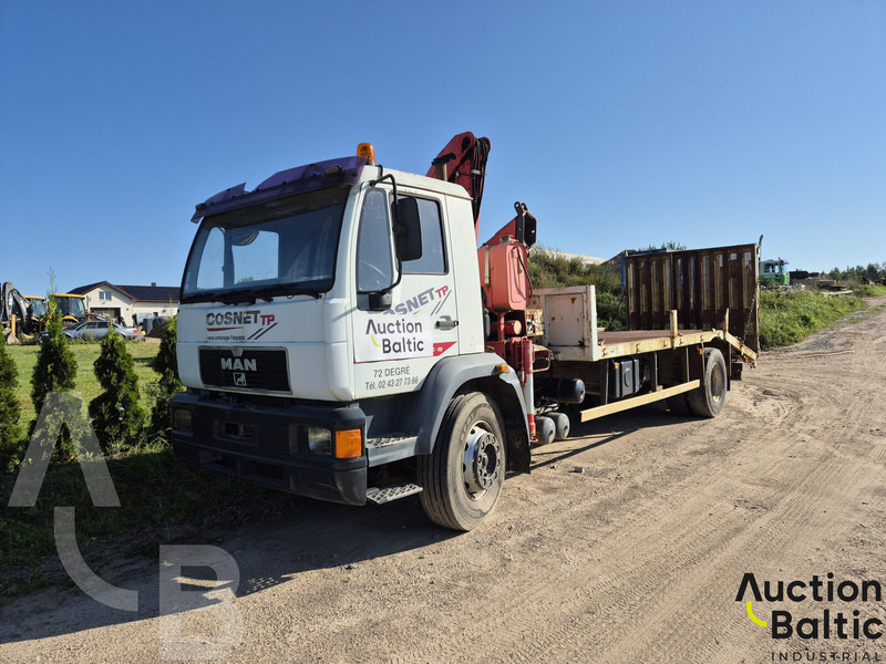 MAN L87PP18K10C - Autovežis sunkvežimis, Sunkvežimis su kranu: foto 1 MAN L87PP18K10C - Autovežis sunkvežimis, Sunkvežimis su kranu: foto 1