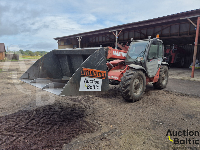 Manitou MT 732 - Teleskopinis krautuvas: foto 1 Manitou MT 732 - Teleskopinis krautuvas: foto 1