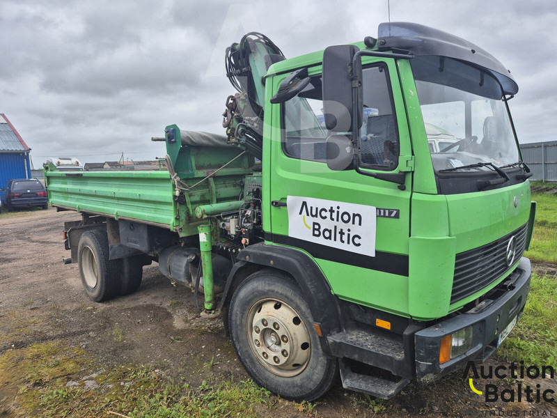 Mercedes-Benz 1117K - Savivartis sunkvežimis, Sunkvežimis su kranu: foto 1 Mercedes-Benz 1117K - Savivartis sunkvežimis, Sunkvežimis su kranu: foto 1