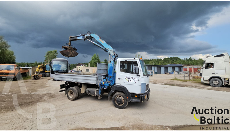 Mercedes-Benz 817 - Savivartis sunkvežimis, Sunkvežimis su kranu: foto 2 Mercedes-Benz 817 - Savivartis sunkvežimis, Sunkvežimis su kranu: foto 2