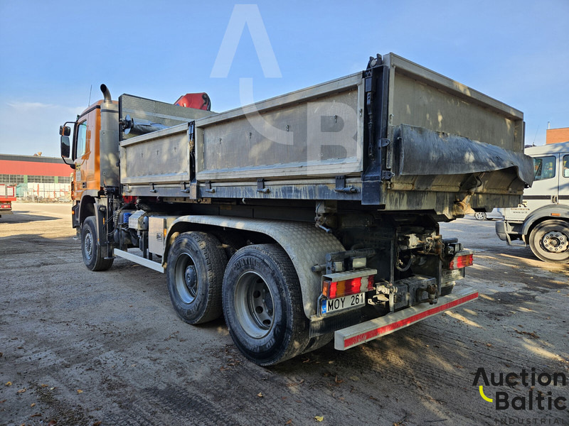 Mercedes-Benz Actros 1844 - Savivartis sunkvežimis, Sunkvežimis su kranu: foto 3 Mercedes-Benz Actros 1844 - Savivartis sunkvežimis, Sunkvežimis su kranu: foto 3