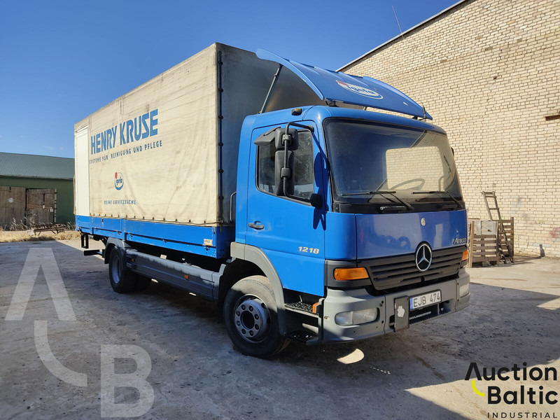 Mercedes-Benz Atego 1218 - Tentinis sunkvežimis: foto 1 Mercedes-Benz Atego 1218 - Tentinis sunkvežimis: foto 1