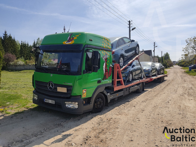 Mercedes-Benz Atego 822 L - Autovežis sunkvežimis: foto 1 Mercedes-Benz Atego 822 L - Autovežis sunkvežimis: foto 1